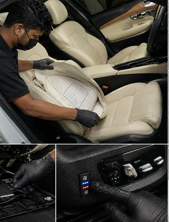 Car Seat Ventilation System