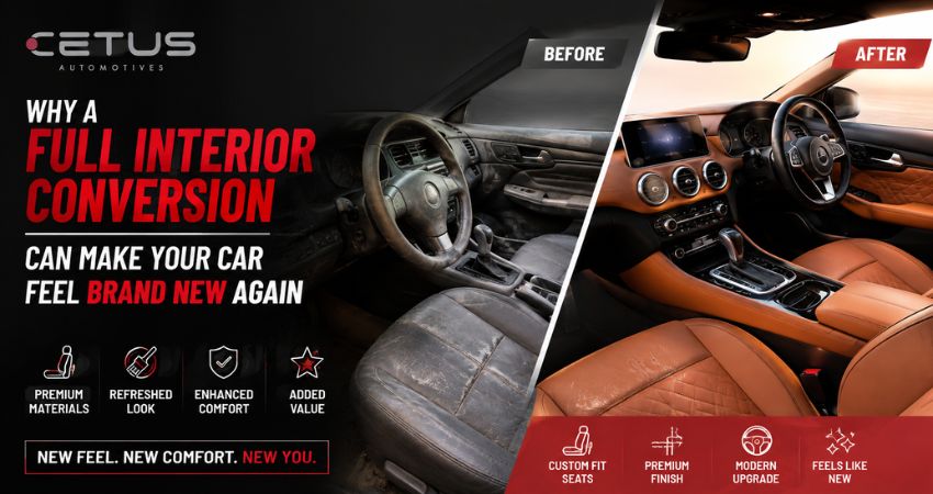 Why a Full Interior Conversion Can Make Your Car Feel Brand New Again