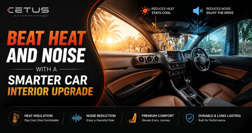 Beat Heat and Noise with a Smarter Car Interior Upgrade