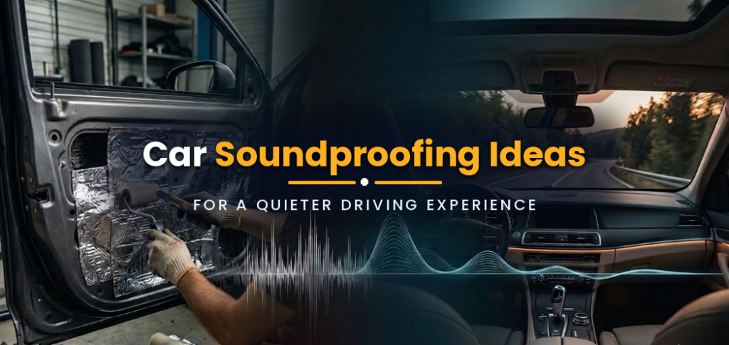 Car Soundproofing Ideas for a Quieter Driving Experience