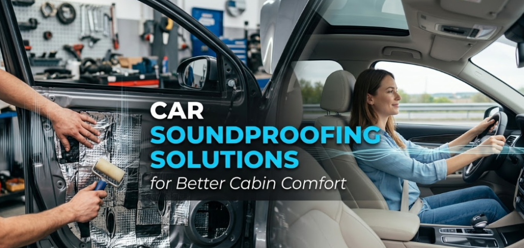 Car Soundproofing Solutions for Better Cabin Comfort