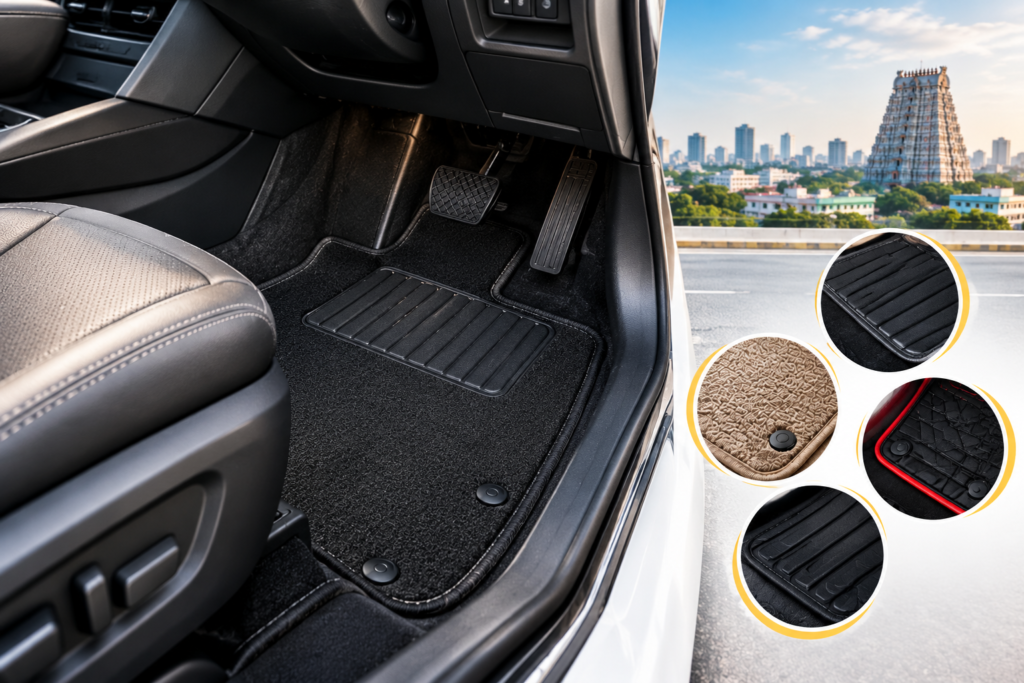 Choosing Custom Car Floor Mats Chennai for Your Vehicle