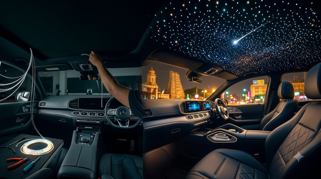 Car Customization in Chennai: How Star Light Ceilings Transform Your Car Interior