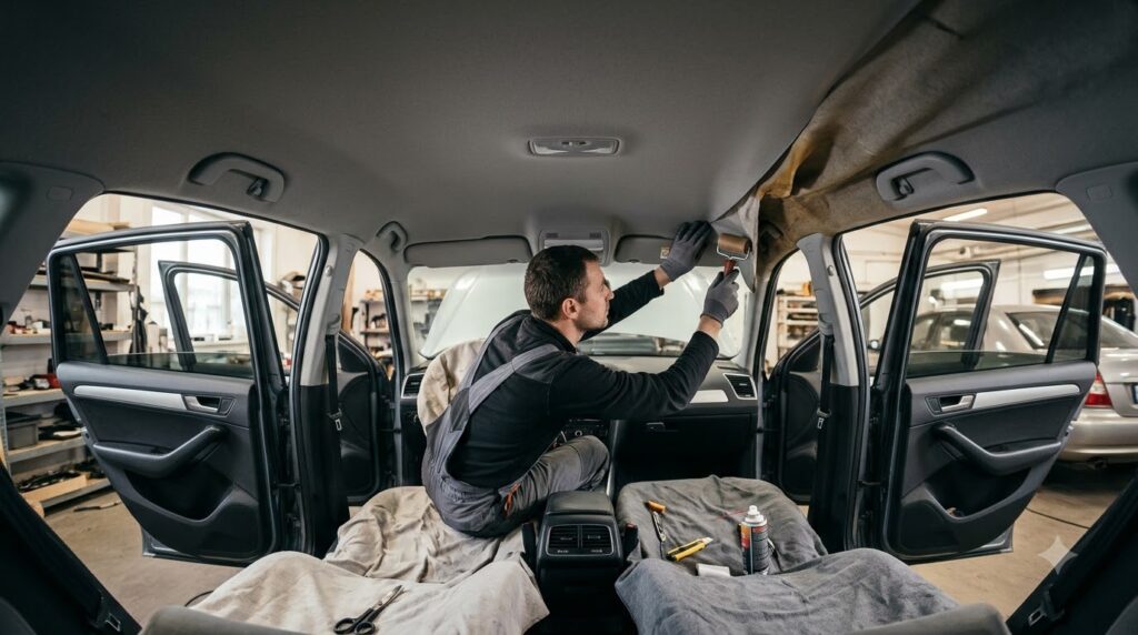 How Car Roof Lining Repair Restores Your Interior